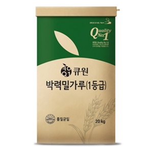 큐원 박력밀가루 1등급 20kg